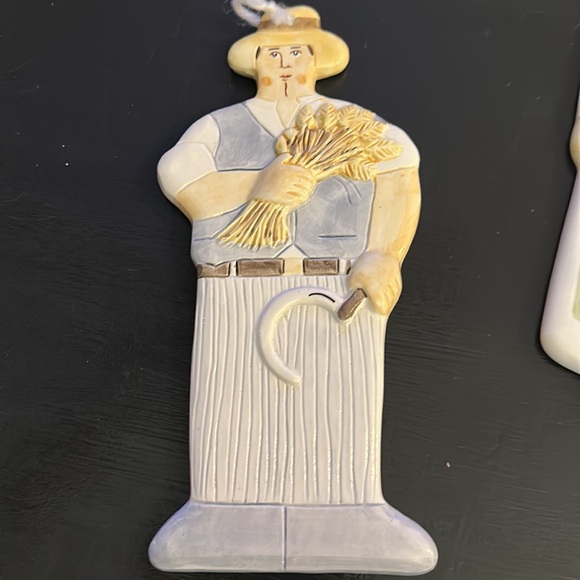 Tastesetter wall decor, Les Artist series, A farmer and wife. Vintage 1990’s - Picture 10 of 14